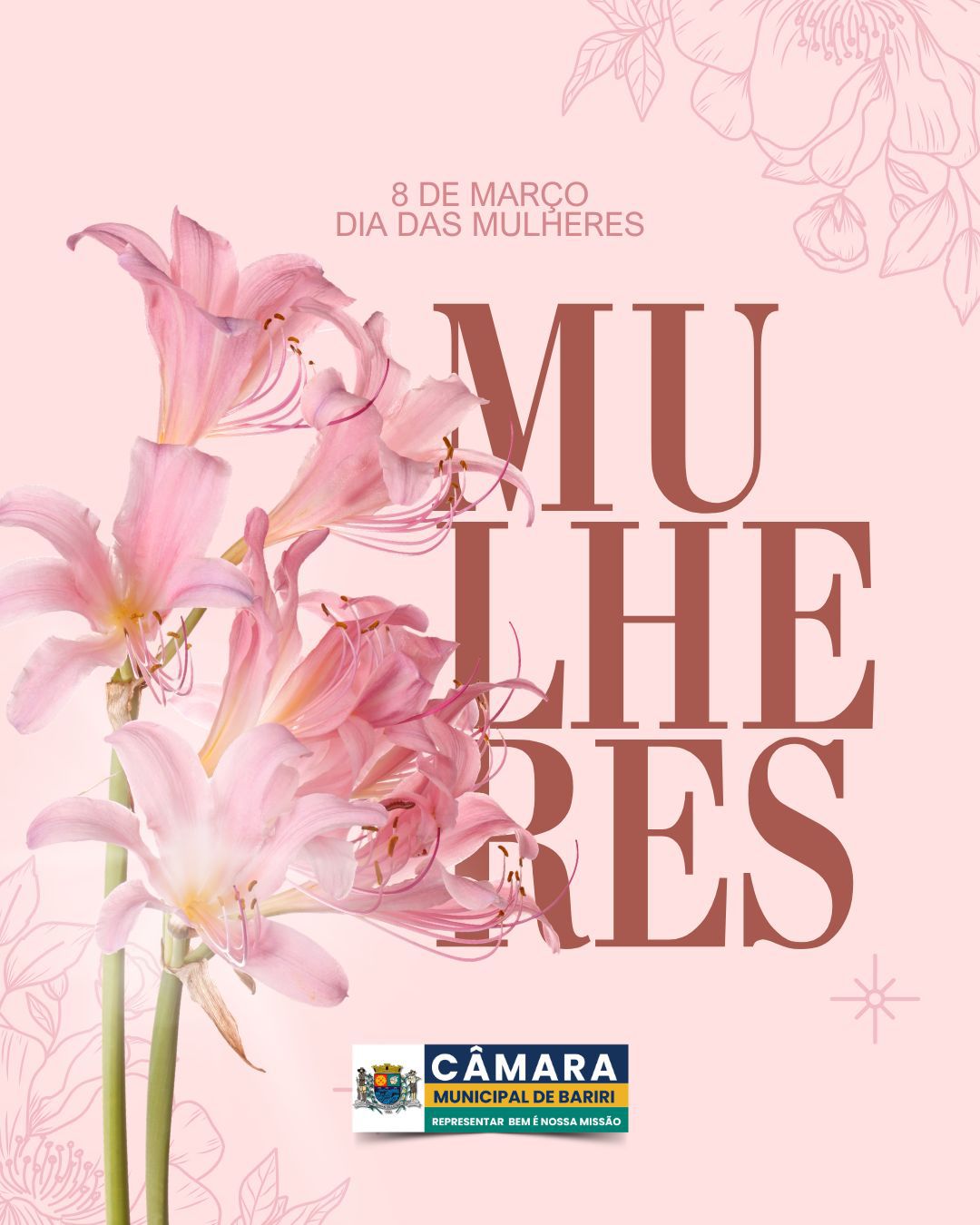 08 DE MARÇO - DIA INTERNACIONAL DA MULHER