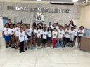 ALUNOS DO 4º ANO DA ESCOLA MUNICIPAL ROSA BENATTI VISITAM A CÂMARA MUNICIPAL DE BARIRI